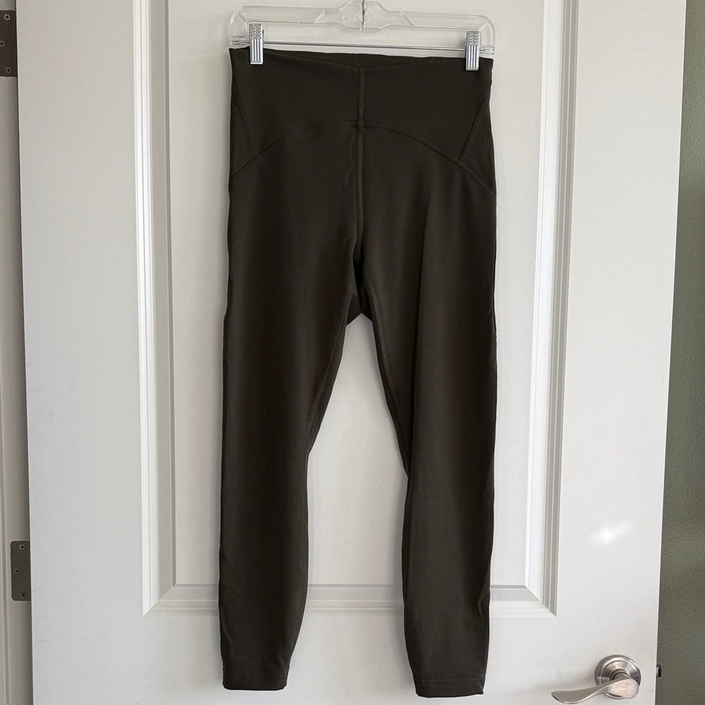 Lululemon Athletica Olive Green Leggings